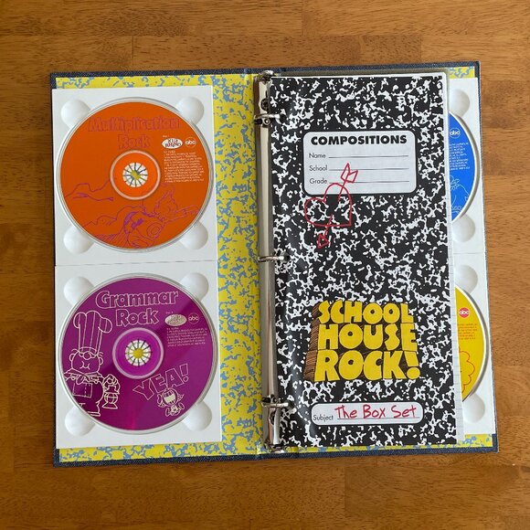 Vintage Schoolhouse Rock! 4-CD box set (1996) - Picture 3 of 12